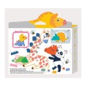 Block Wachsmalstifte Triceratops