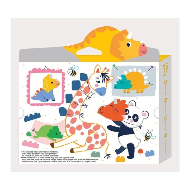 Block Wachsmalstifte Triceratops