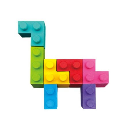 Block Wachsmalstifte Brachiosaurus