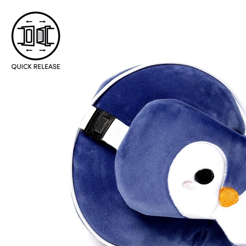 Reisekissen und Schlafmaske Pinguin Nico