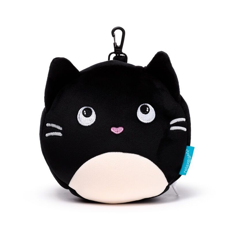 Reisekissen und Schlafmaske Katze Feline