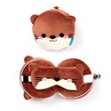 Reisekissen und Schlafmaske Otter Henry