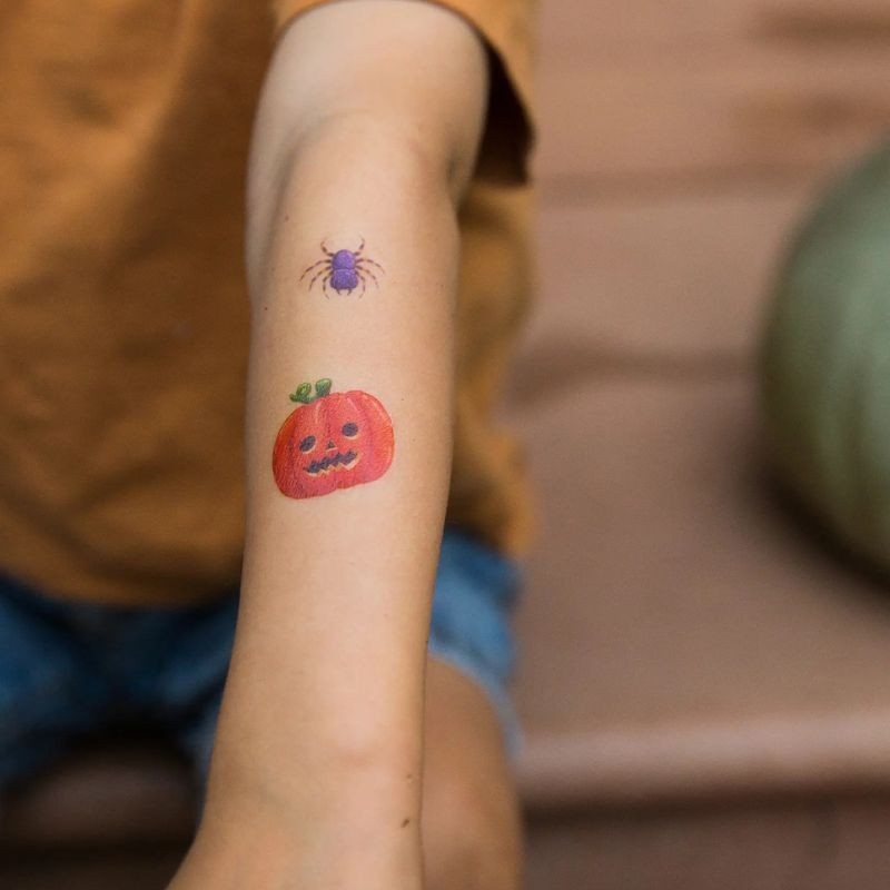 Kindertattoo Set Horrorwelten Halloween