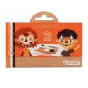 Kinderschminke Tiger & Fuchs