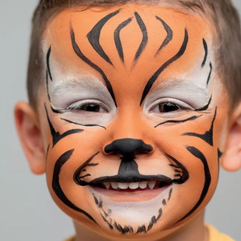Kinderschminke Tiger & Fuchs