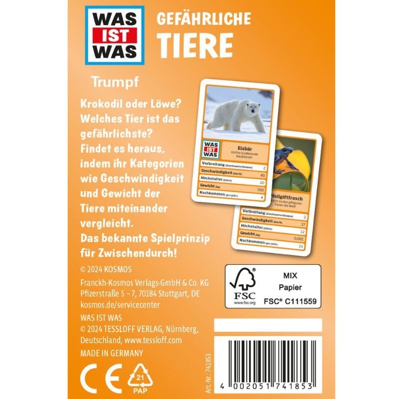Was ist Was Trumpf Gefährliche Tiere