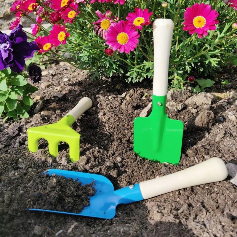Raupe Nimmersatt Gartenwerkzeug Set