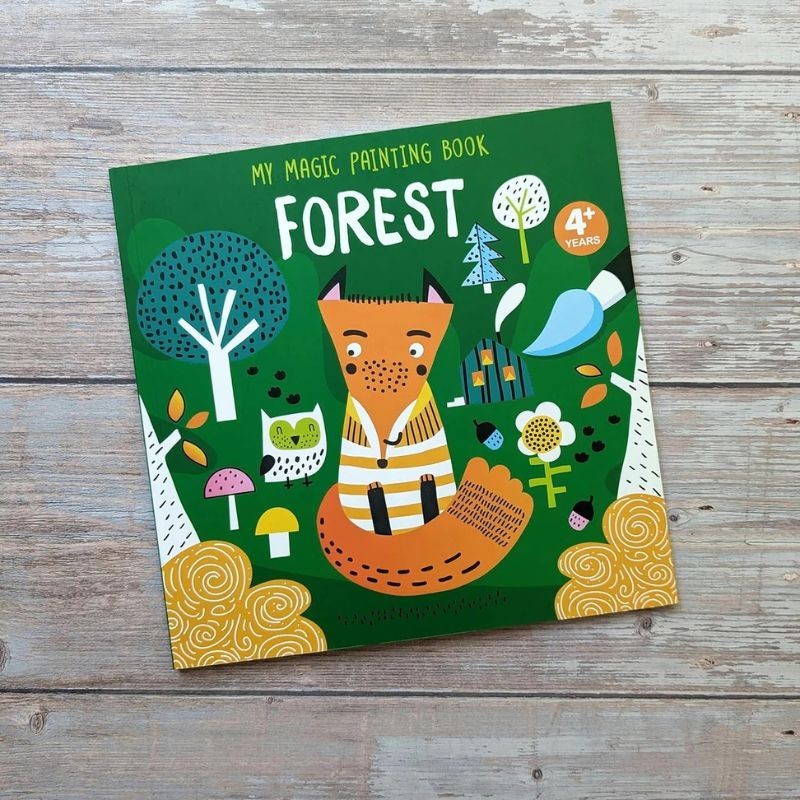 Mein magisches Malbuch Wald
