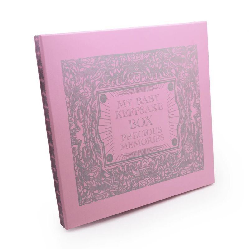 Erinnerungsbox Baby rosa