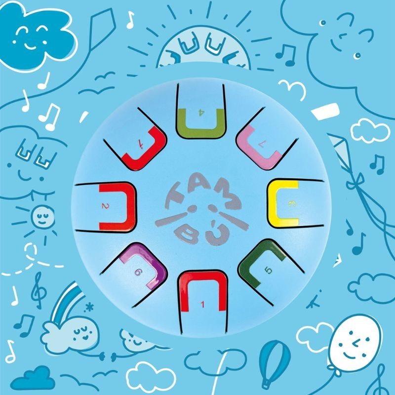Zungentrommel Baby Tambu Sky Kite himmelblau
