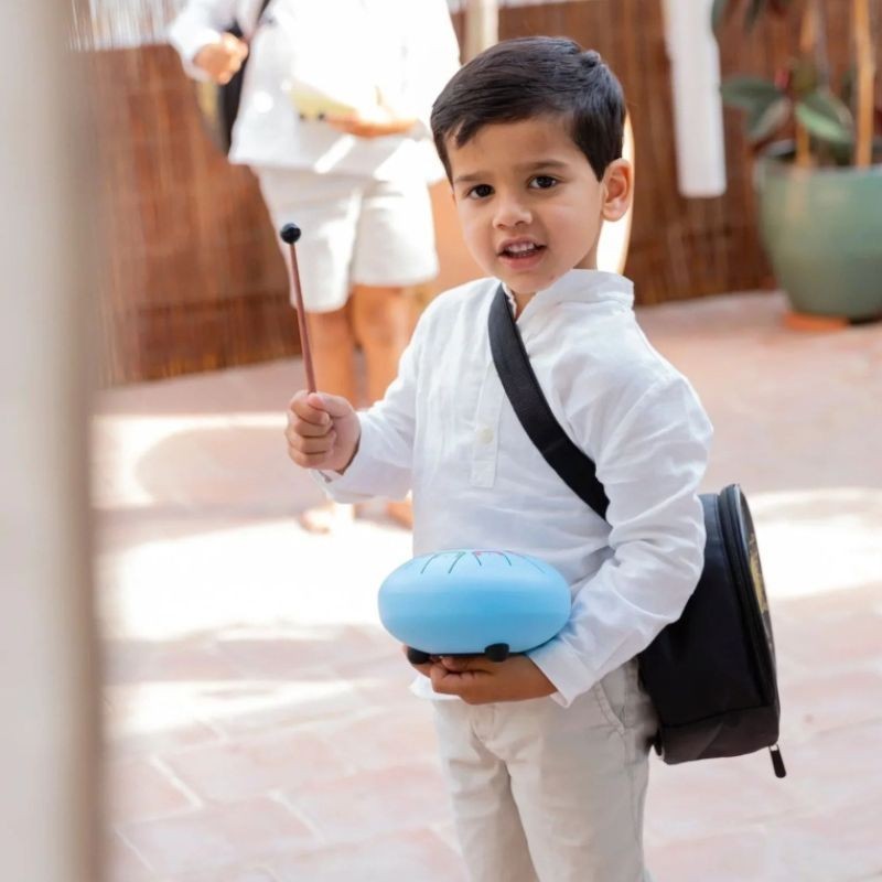 Zungentrommel Baby Tambu Sky Kite himmelblau