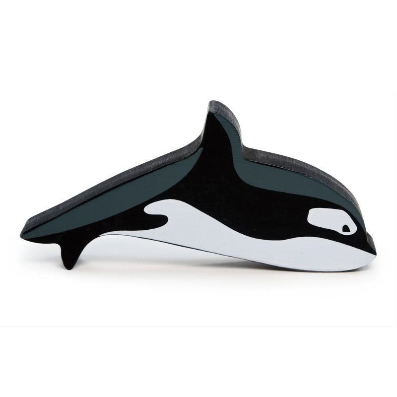 Holztier Orka von Tender Leaf Toys