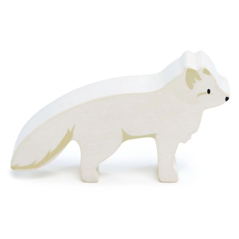 Holztier Polarfuchs von Tender Leaf Toys