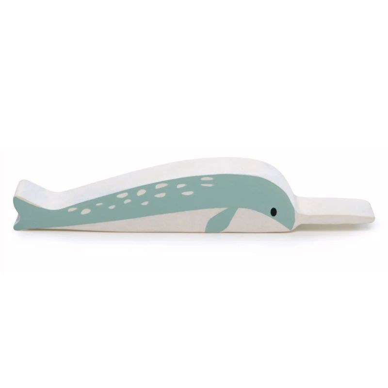 Holztier Narwal von Tender Leaf Toys