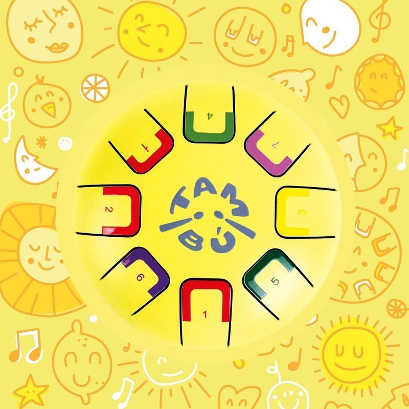 Zungentrommel Baby Tambu Mellow Yellow gelb