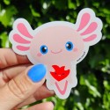 Vinyl Sticker Axolotl wasserfest