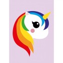 Postkarte Einhorn