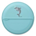 Znünibox BentoDISC Delfin blau