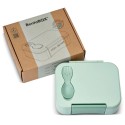 BentoBox grün mit Besteck