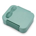 BentoBox grün mit Besteck