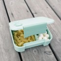 BentoBox grün mit Besteck