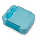 BentoBox blau mit Besteck