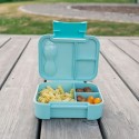 BentoBox blau mit Besteck