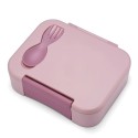 BentoBox pink mit Besteck