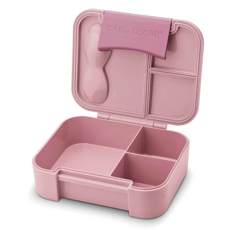 BentoBox pink mit Besteck