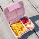 BentoBox pink mit Besteck