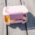 BentoBox pink mit Besteck