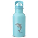 Trinkflasche Edelstahl Steelish Delfin