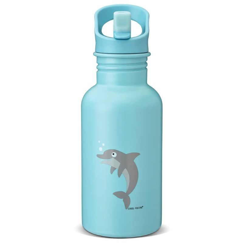 Trinkflasche Edelstahl Steelish Delfin