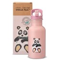 Trinkflasche Edelstahl Steelish Panda