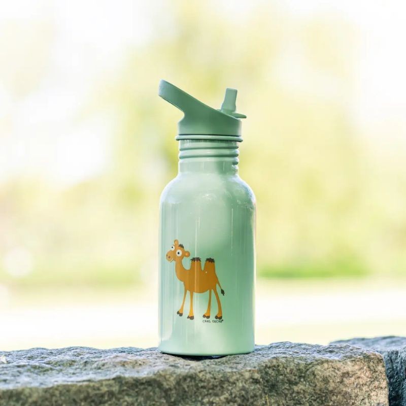 Trinkflasche Edelstahl Steelish Kamel