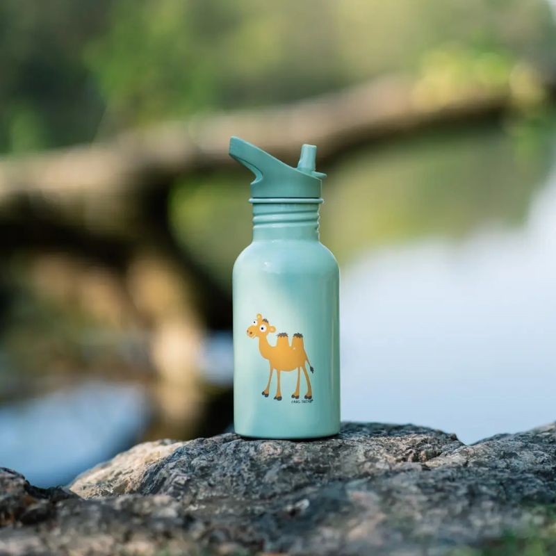 Trinkflasche Edelstahl Steelish Kamel