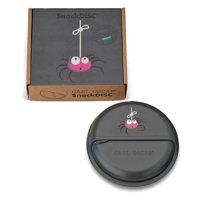 Znünibox SnackDISC Spinne grau