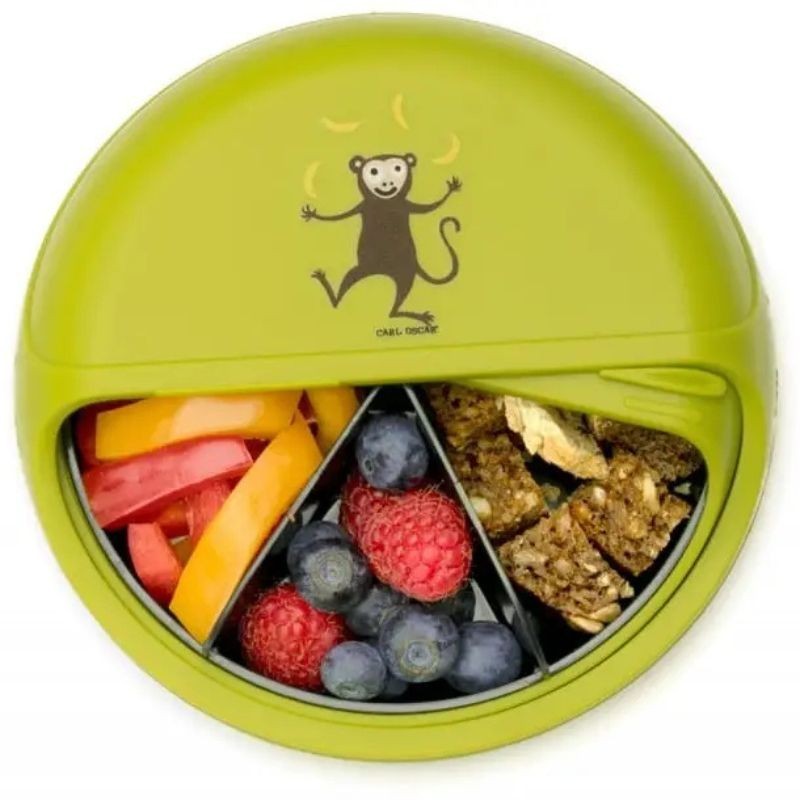 Znünibox SnackDISC Affe grün