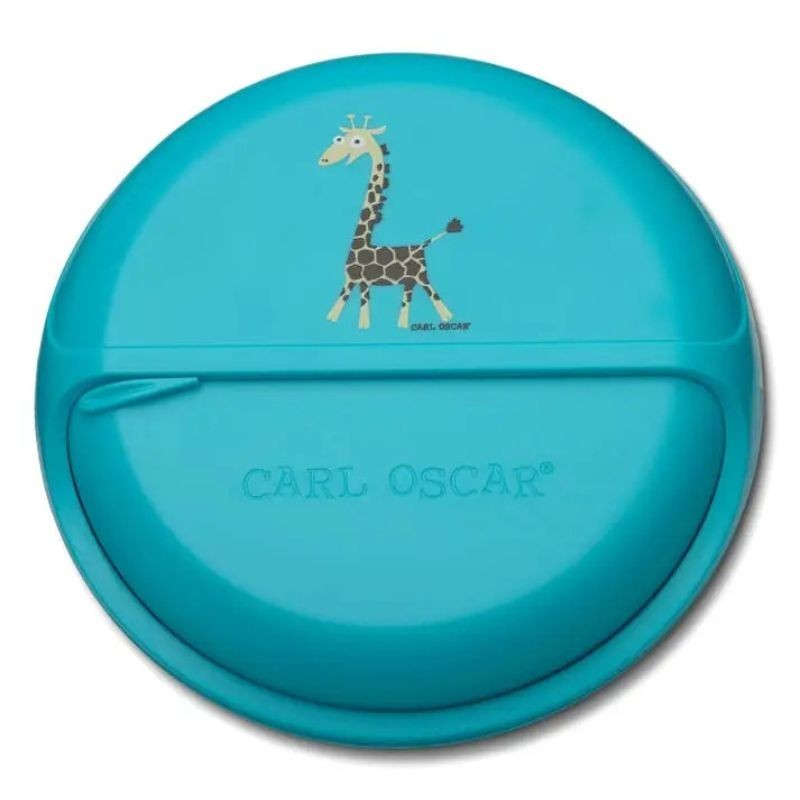 Znünibox SnackDISC Giraffe türkis