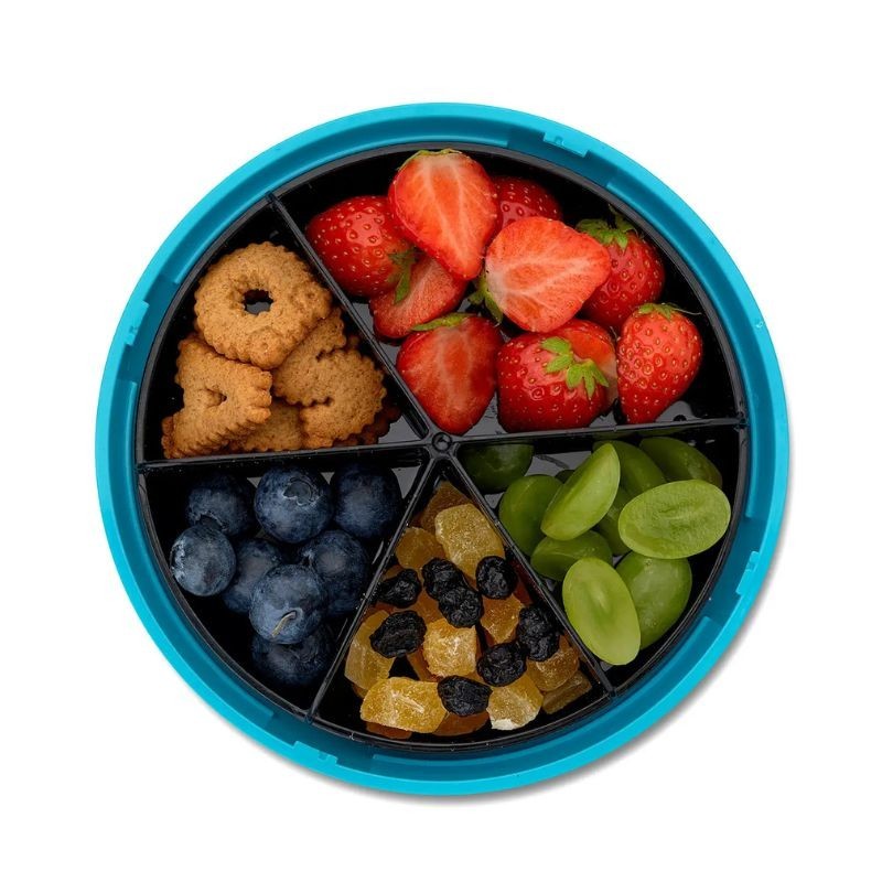 Znünibox SnackDISC Giraffe türkis