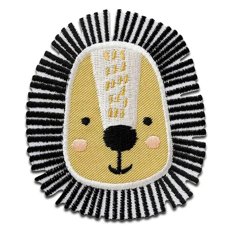 Bügelbild Aufnäher Patch Löwe