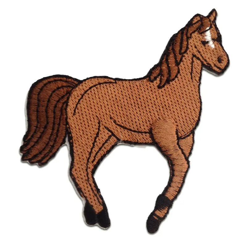 Bügelbild Aufnäher Patch Pferd