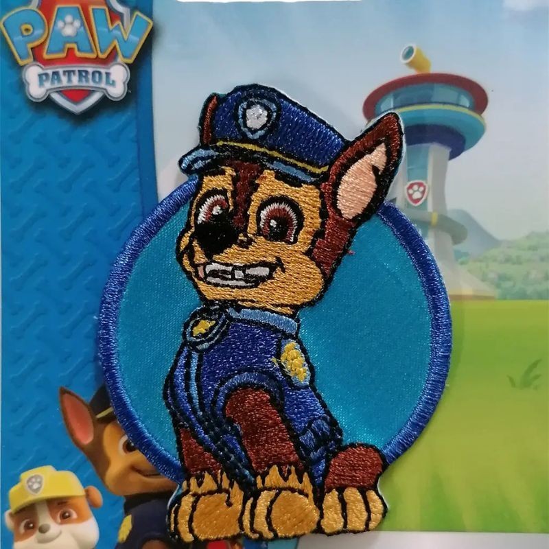 Bügelbild Aufnäher Patch PAW Patrol Chase