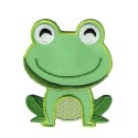Bügelbild Aufnäher Patch Frosch