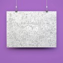 Omy Poster Zauberwelt zum Ausmalen
