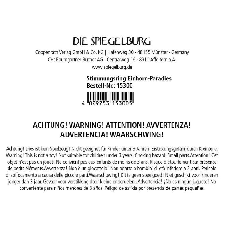 Stimmungsring Einhornparadies