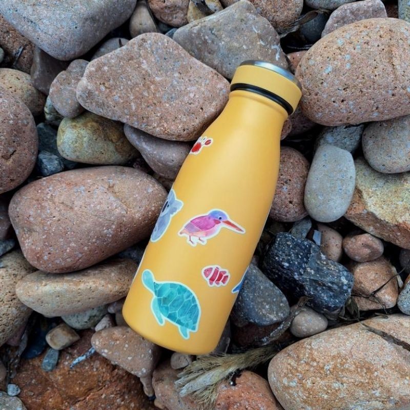 Wasserfeste Sticker Wildes Meer
