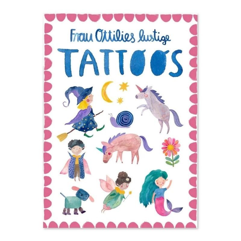 Kindertattoo Bogen Fantastische Wesen