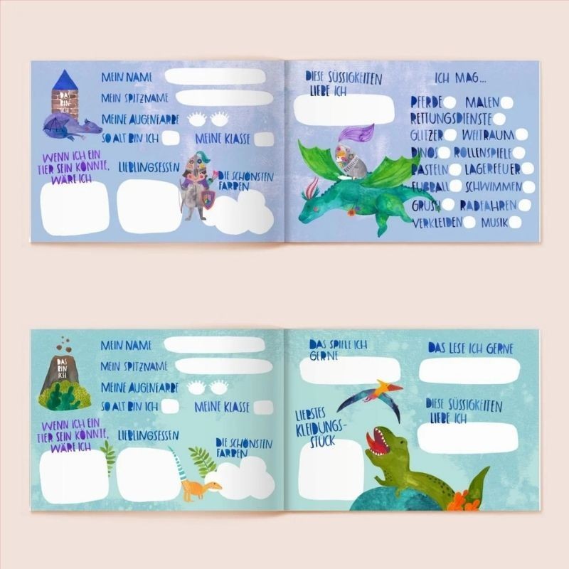Freundebuch Meine Freundinnen und Freunde Primarschule