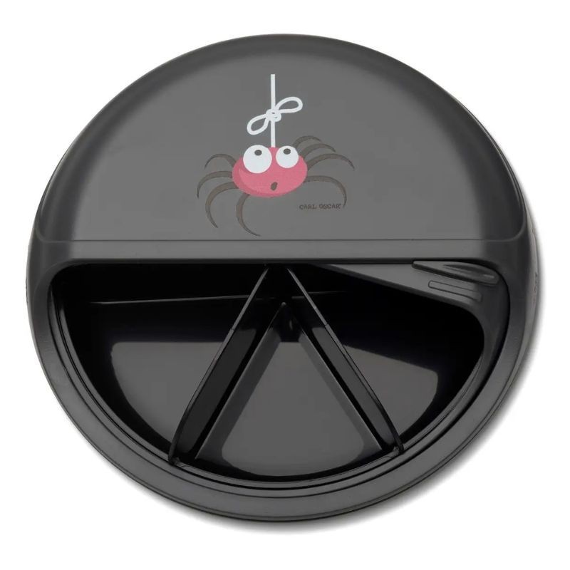 Znünibox SnackDISC Spinne grau von Carl Oscar